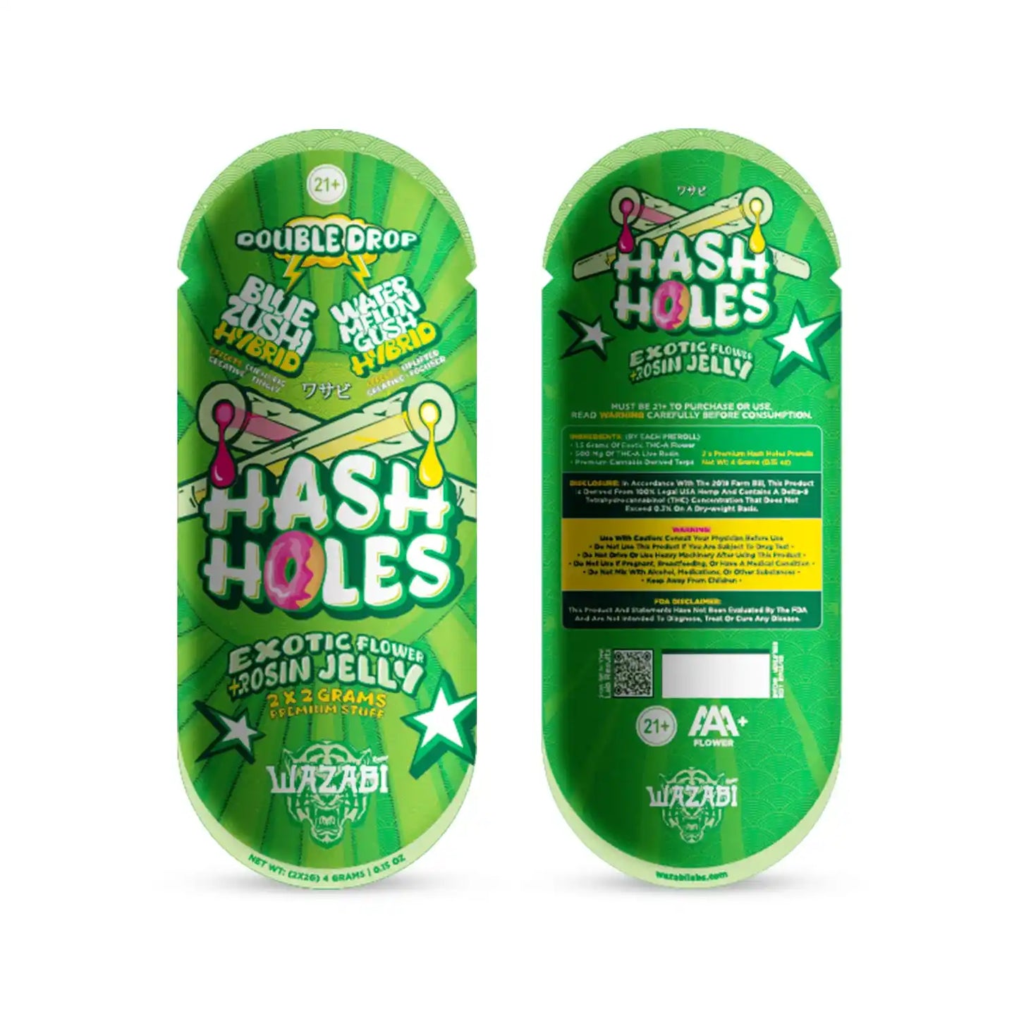 WAZABI Exotic 2G pre-roll 2pc a